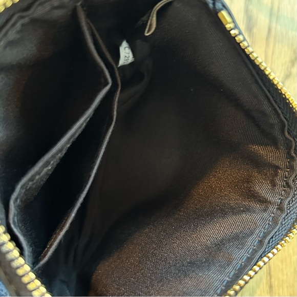 Coach Corner Zip Wristlet, Disco Star /Shooting Star Print ⭐️Verified Authentic - Picture 12 of 12